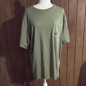 Ariat Green Short Sleeve Tee Casual Comfort